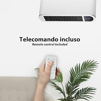 Stufa ceramica da parete Velamp PR190 - immagine 2