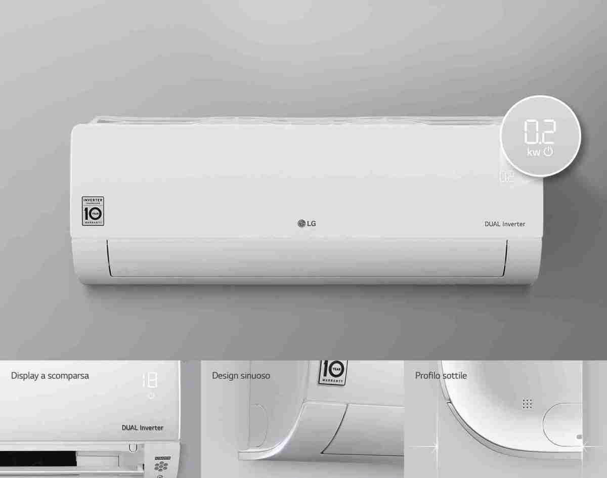 LG DualCool "Libero Smart" 12000 BTU - immagine 5