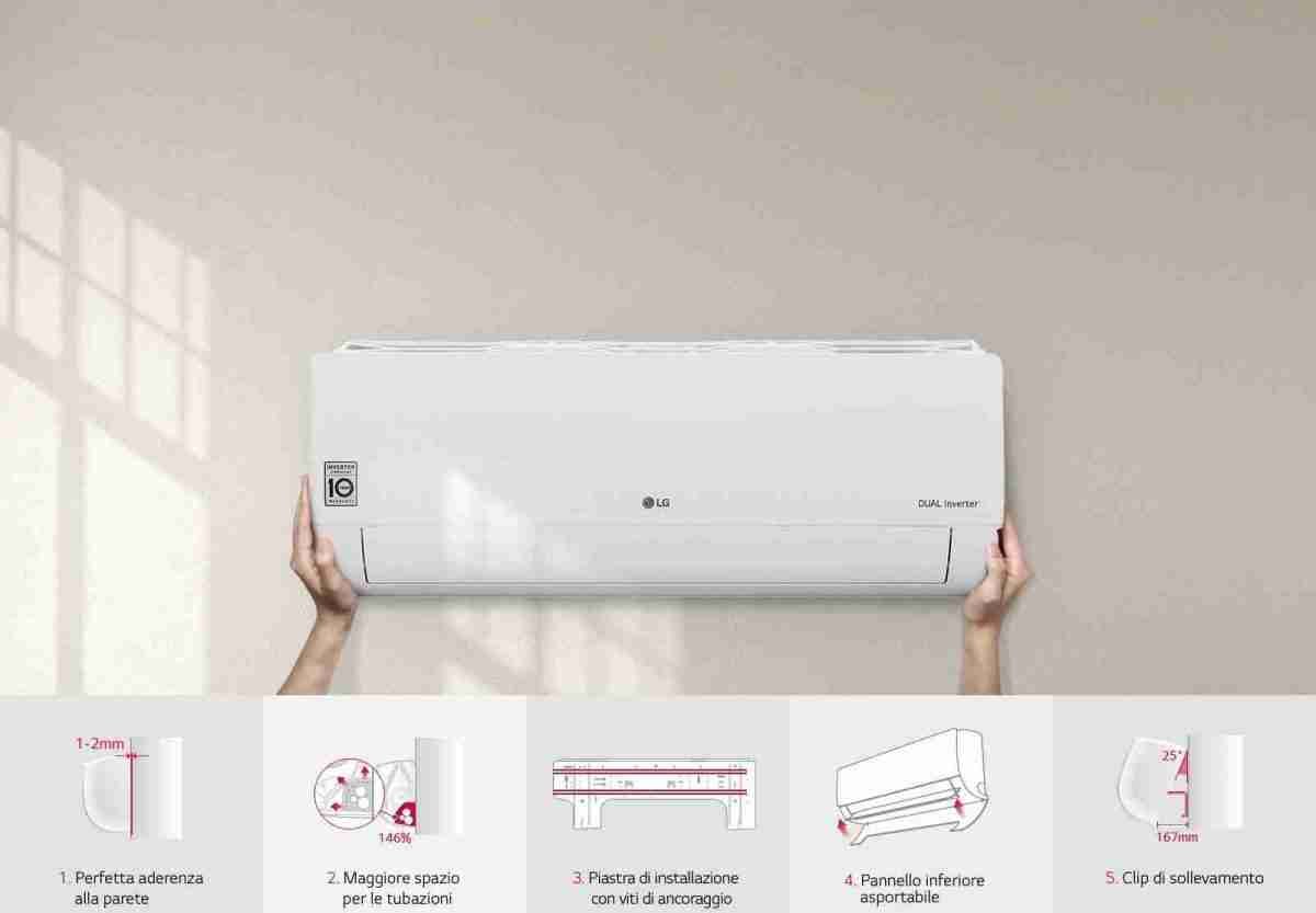 LG DualCool "Libero Smart" 12000 BTU - immagine 7