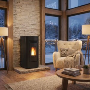 La Nordica Extraflame 8 kW — Klaudia 5.0 Stufa a legna/pellet