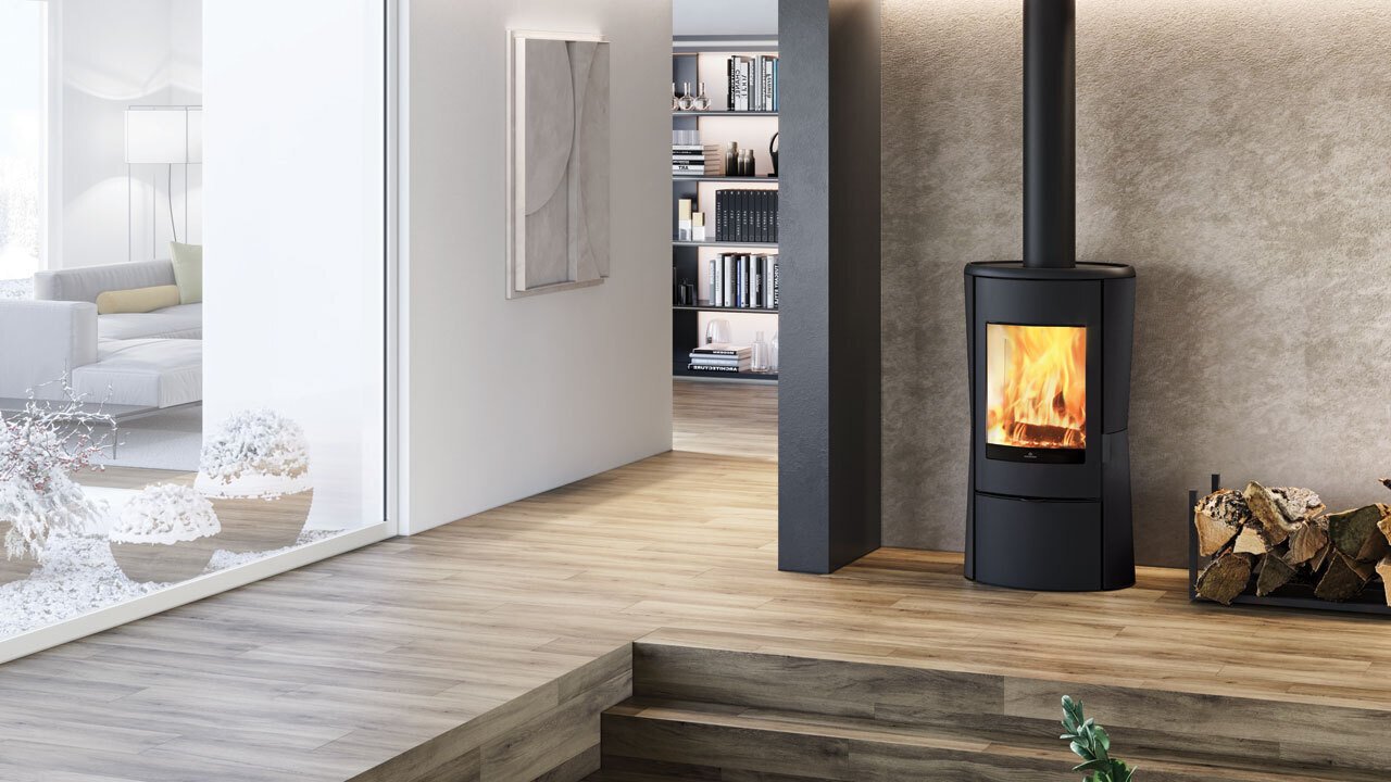 Edilkamin 10 kW : Stufa a legna/pellet - immagine 6