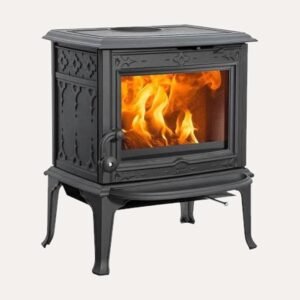Jøtul F 100 ECO.2 LL Stufa a legna in ghisa 5 kW Nera