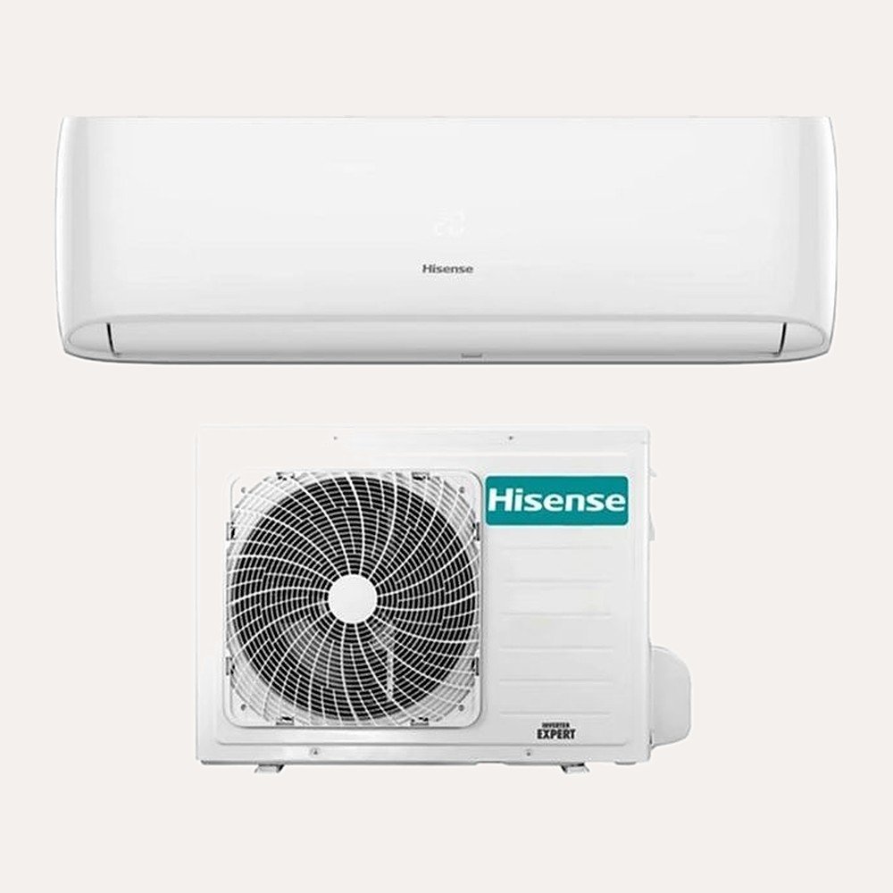 Kit climatizzatore Hisense Easy Smart 12000 BTU + stufa a legna Aduro 1.1 6 kW - immagine 2